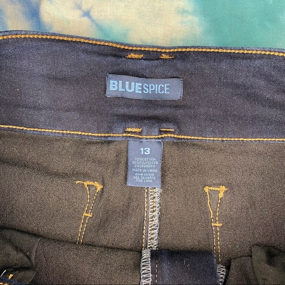Blue Spice High Waisted Shorts Size 13 - Picture 4 of 4